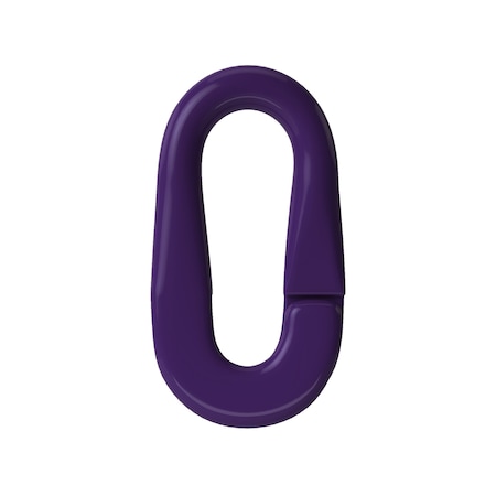 Purple Plastic Chain Master Link, 2 In